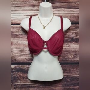 2 For $25! Auden Red Underwire Bra with Molded Cups 40D